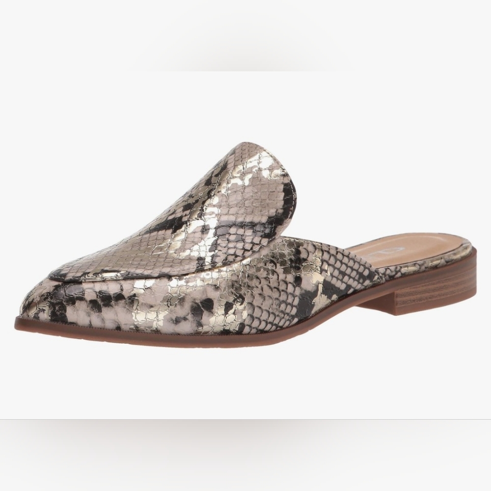 CL by Laundry Snakeskin Print Mule